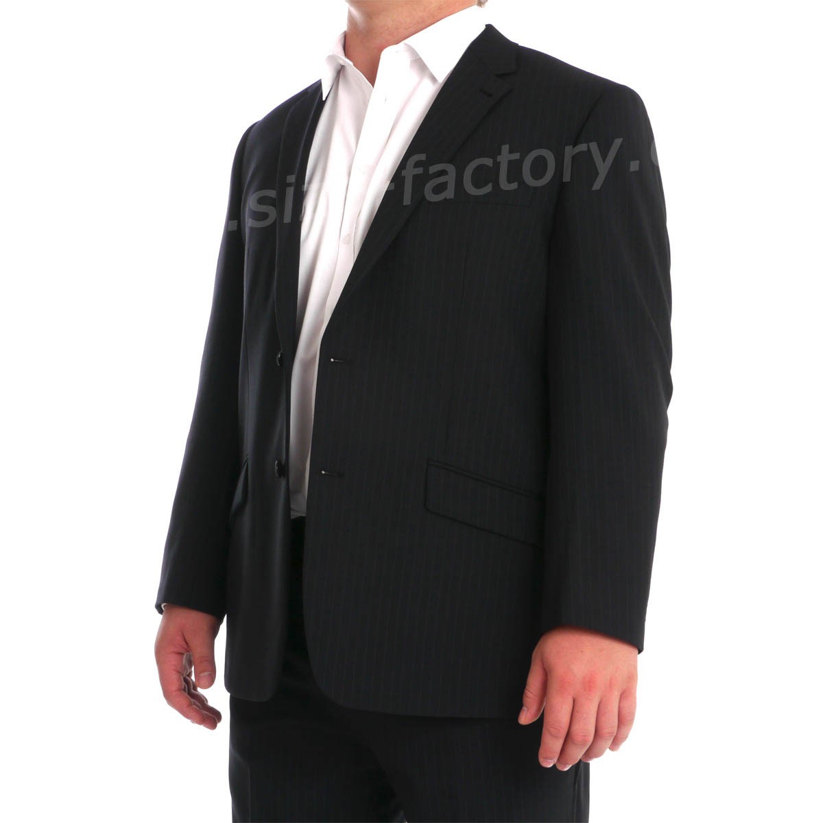 Veste de costume pour homme fort