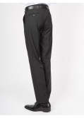 Pantalon de costume 1214 Studio noir pour homme grand