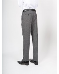 Pantalon de costume structuré Black Square homme grand gris