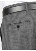 Pantalon de costume structuré Black Square homme grand gris