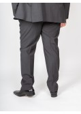 Pantalon de costume J.Ordell Marzotto grande taille anthracite