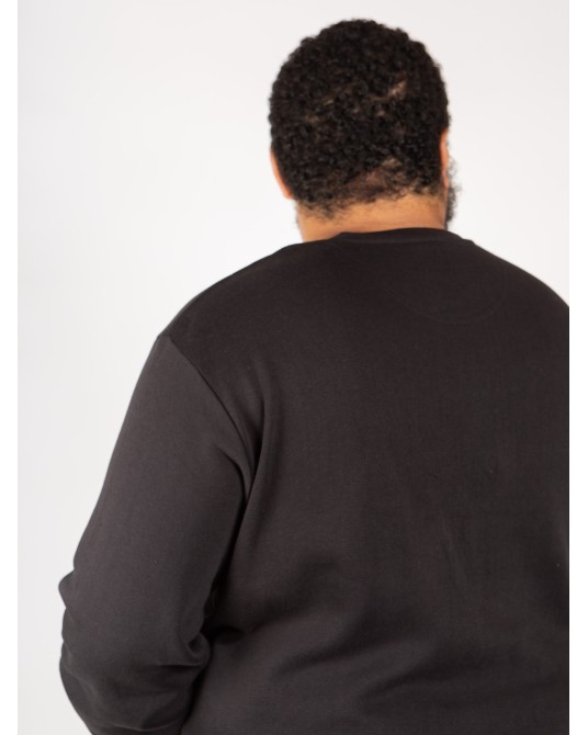 Sweat Noël Ruckfield grande taille noir