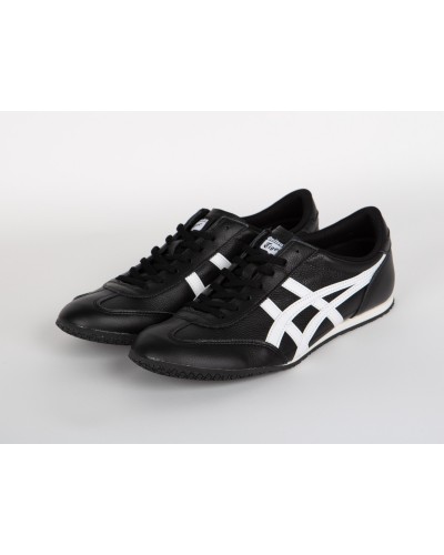 Sneakers Onitsuka Tiger Machu Racer en cuir grande taille noir