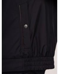 Blouson imperméable Bugatti grande taille bleu marine