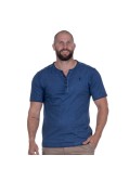 Tee shirt Ruckfield grande taille bleu indigo