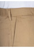 Short chino en lin tencel Ralph Lauren grande taille beige