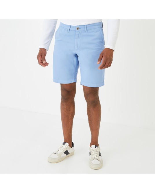 Short chino Eden Park grande taille bleu