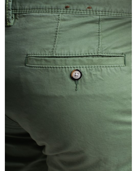 Short chino Redpoint grande taille vert amande