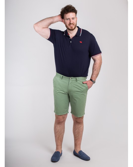 Short chino Redpoint grande taille vert amande