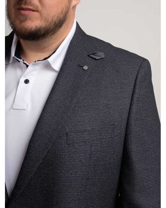 Veste armurée stretch Digel grande taille bleu marine