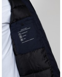 Parka longue Hastorg grande taille bleu marine