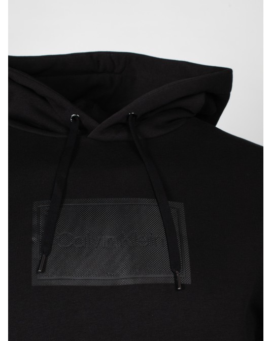 Sweat à capuche Calvin Klein grande taille noir