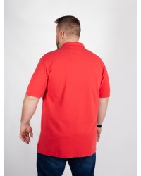 Polo piqué Ralph Lauren grande taille rouge