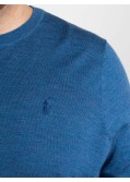 Pull mérinos Ralph Lauren grande taille bleu