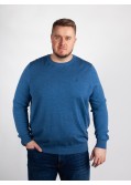 Pull mérinos Ralph Lauren grande taille bleu