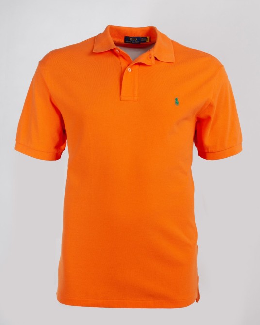 Polo grande taille orange