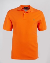 Polo grande taille orange