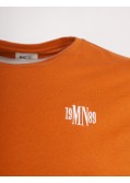 Tee-shirt pour homme grand imprimé orange