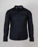 Surchemise en jean pour homme grand brut