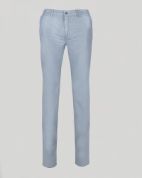 Pantalon chino oxford bleu ciel pour Homme Grand