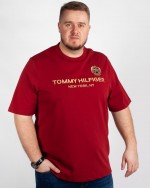 Tee-shirt grande taille rouge