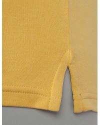 Polo Nelson grande taille jaune