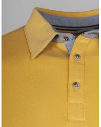 Polo Nelson grande taille jaune