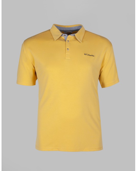 Polo Nelson grande taille jaune