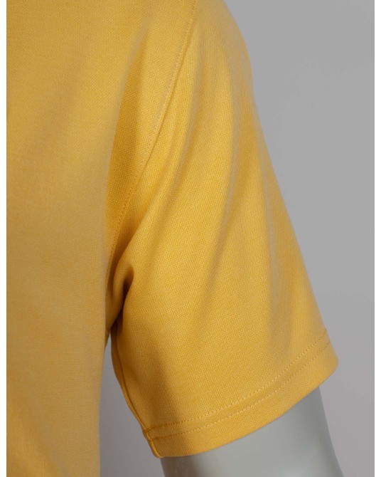 Polo Nelson grande taille jaune