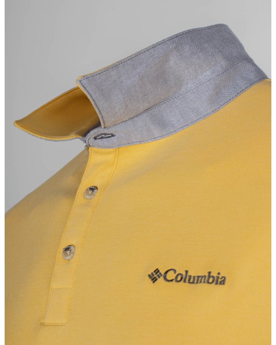 Polo Nelson grande taille jaune