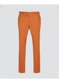 Pantalon chino Genua grande taille orange