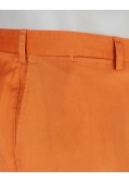 Pantalon chino Genua grande taille orange