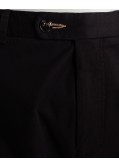 Pantalon chino Genua grande taille noir