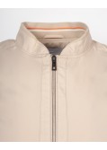 Blouson imperméable grande taille beige