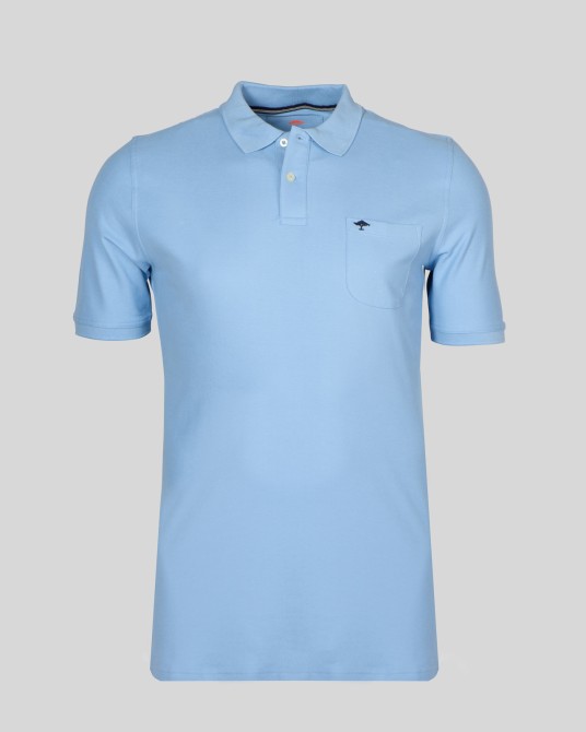 Polo pour homme grand bleu ciel