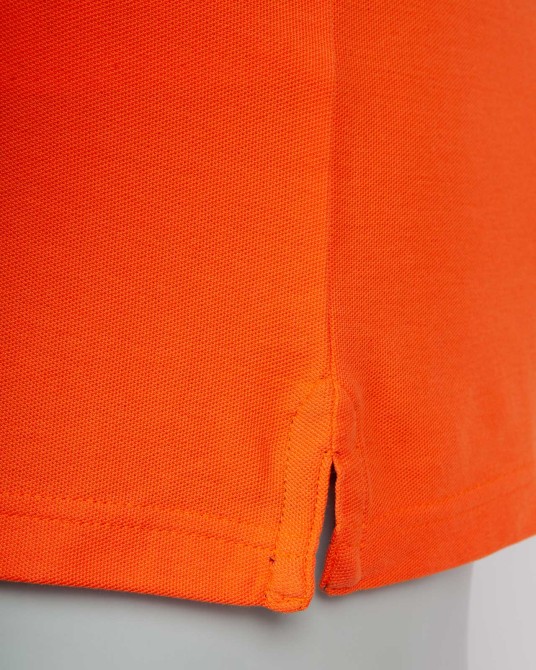 Polo pour homme grand orange