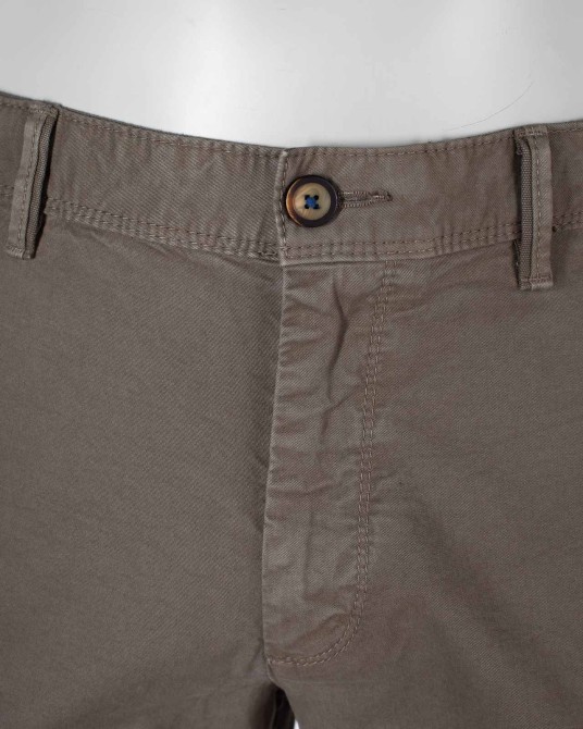 Short chino grande taille vert olive