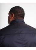 Imperméable grande taille bleu marine