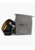 Ceinture automatique grand taille lisse noir