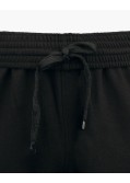 Pantalon de jogging grande taille noir