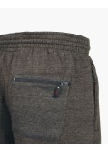 Pantalon de jogging grande taille gris