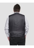 Gilet de cérémonie grande taille noir