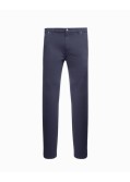 Pantalon 5 poches micro-fibre grande taille bleu marine