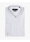 Chemise cérémonie manches extra-longues 72 cm en coton blanche