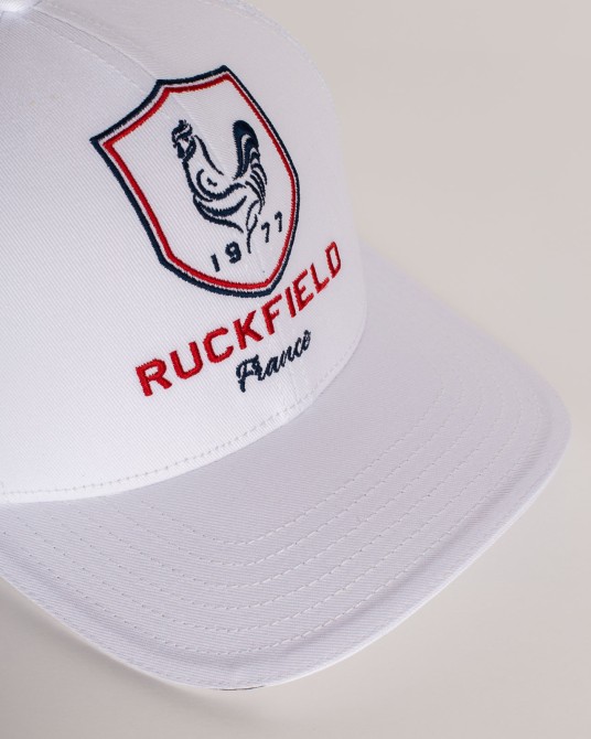 Casquette French Club Rugby blanche