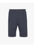 Short jogging en coton grande taille bleu marine