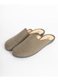 Slip on canvas grande taille vert kaki