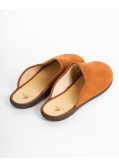 Slip on en suede grande taille brique