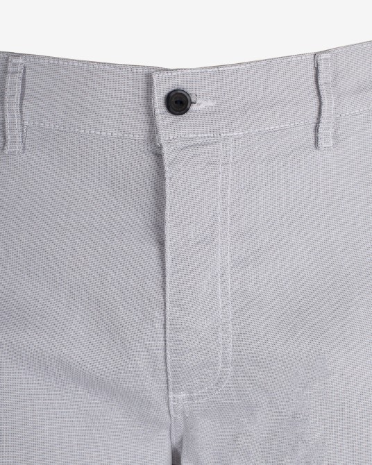 Short chino grande taille gris