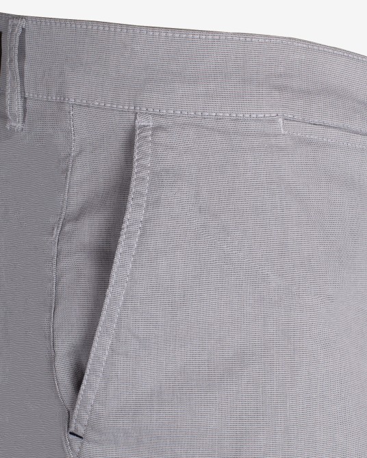 Short chino grande taille gris